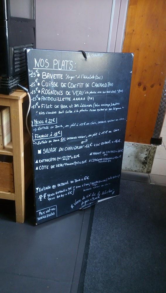 Le Chaudron du Père Marches - Menu Image 4